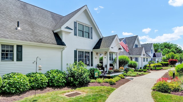 6 Augusta Cir Unit 6, East Haddam, CT 06469 - view of front facade with a residential view and a shingled roof