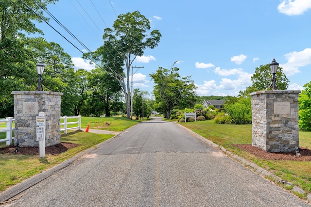 6 Augusta Cir Unit 6, East Haddam, CT 06469 - view of asphalt road featuring street lights and curbs