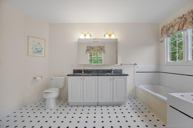 92 Tyler City Rd, Orange, CT 06477 - full bath featuring double vanity and a garden tub
