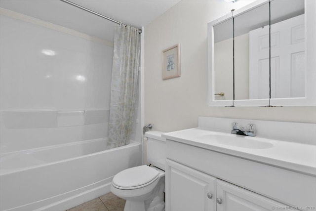 92 Tyler City Rd, Orange, CT 06477 - bathroom featuring vanity, shower / bath combo, and tile patterned flooring