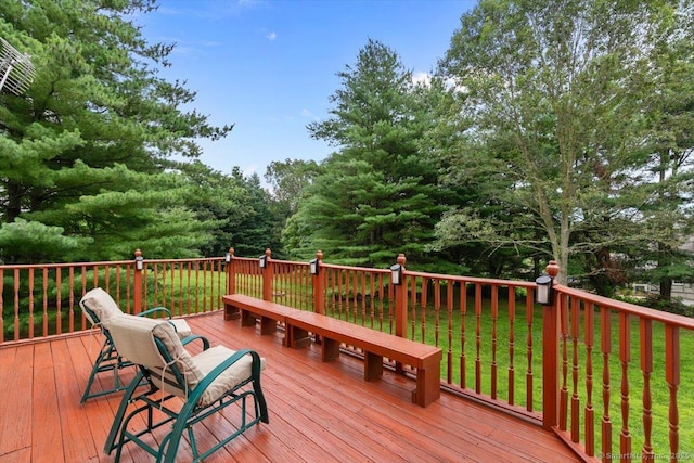 92 Tyler City Rd, Orange, CT 06477 - view of wooden deck