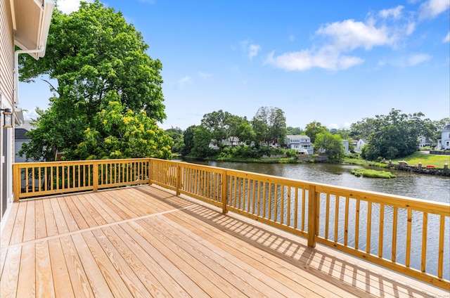 281 E Ave, Norwalk, CT 06850 - deck with a water view