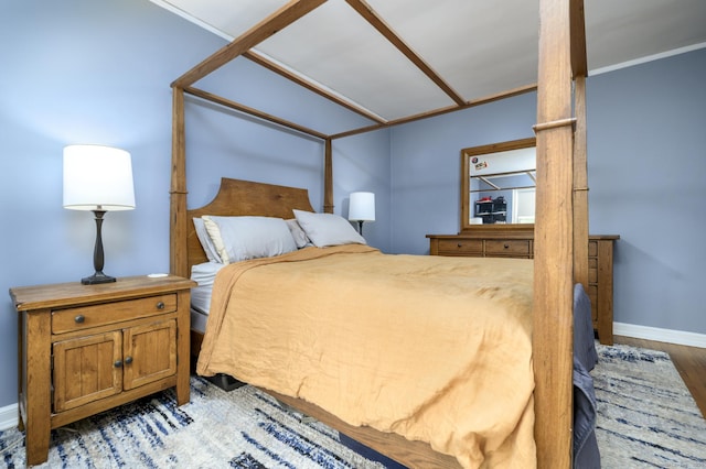 132 Summer St Unit 3C, Stamford, CT 06614 - bedroom featuring wood finished floors and baseboards