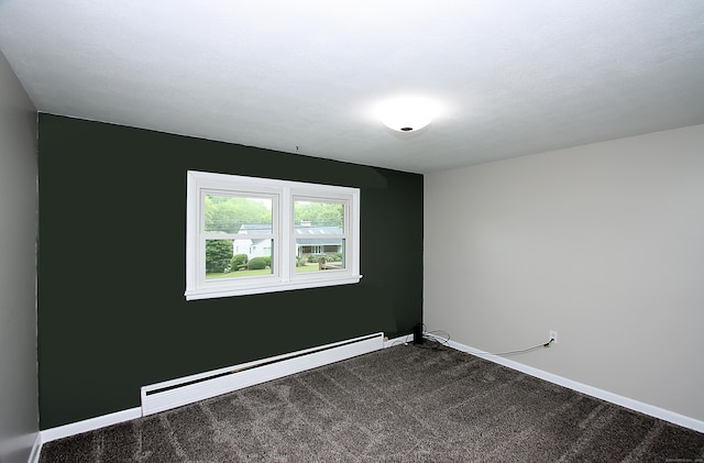 109 Pinnacle Rd, Ellington, CT 06029 - unfurnished room with a baseboard heating unit and carpet