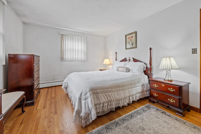 95 Flagg Ave, Watertown, CT 06779 - bedroom with a baseboard radiator and wood finished floors