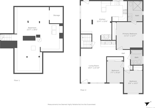 207 Hillcrest Rd, Bridgeport, CT 06606 - view of property floor plan