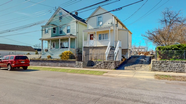 96 Davis Ave, Bridgeport, CT 06605 - view of front of home featuring a porch and stairs