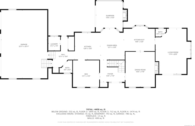 51 Wood Lot Ln, Southbury, CT 06488 - view of property floor plan