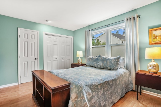 69 Ellsworth St Apt 101, Bridgeport, CT 06605 - bedroom with wood finished floors and a closet