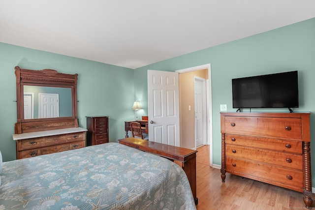 69 Ellsworth St Apt 101, Bridgeport, CT 06605 - bedroom with wood finished floors