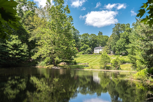 85 Potash Hill Rd, Sprague, CT 06330 - water view featuring a heavily wooded area