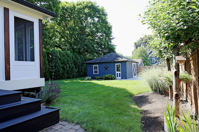 30 Elizabeth St, Bethel, CT 06801 - view of green lawn featuring an outdoor structure