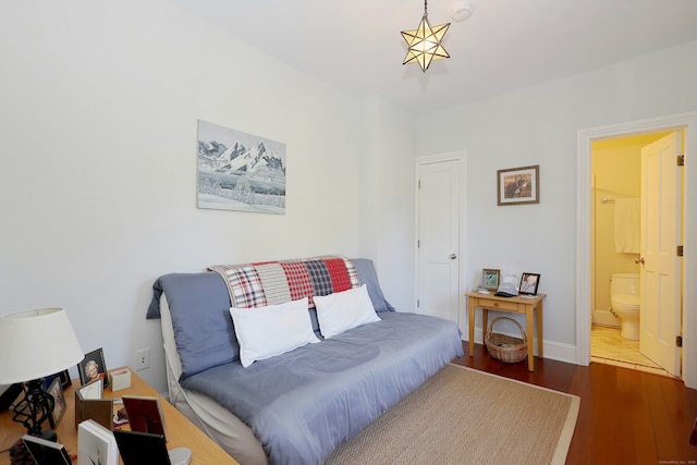 30 Elizabeth St, Bethel, CT 06801 - bedroom with wood finished floors and ensuite bathroom