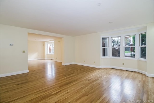 95 Audubon St Unit 339, New Haven, CT 06510 - empty room featuring light wood-style floors and baseboards