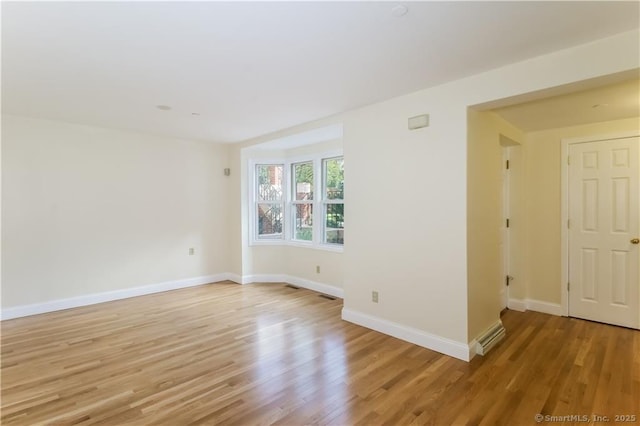 95 Audubon St Unit 339, New Haven, CT 06510 - empty room featuring light wood-style flooring