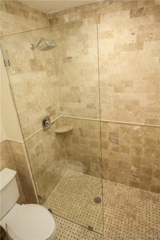 95 Audubon St Unit 339, New Haven, CT 06510 - bathroom with toilet and tiled shower