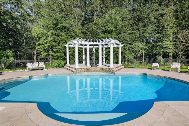 63 Turney Rd, Redding, CT 06896 - view of pool featuring a pergola
