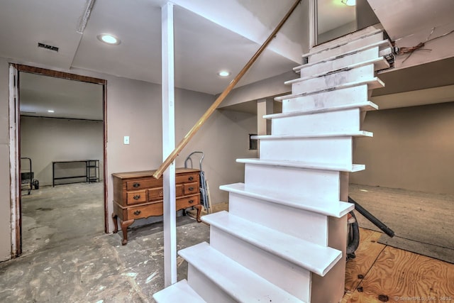 754 Riverside Dr, Orange, CT 06477 - stairs with recessed lighting