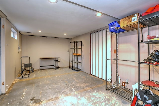 754 Riverside Dr, Orange, CT 06477 - basement with recessed lighting