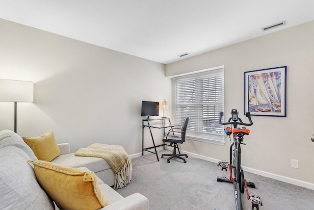 118 Grove St Apt 7, Stamford, CT 06901 - exercise area featuring carpet floors and baseboards