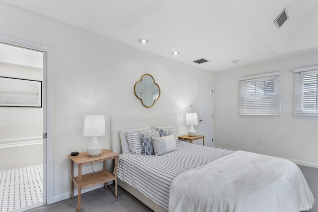 118 Grove St Apt 7, Stamford, CT 06901 - bedroom featuring carpet flooring and recessed lighting