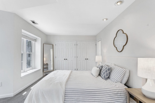 118 Grove St Apt 7, Stamford, CT 06901 - carpeted bedroom with baseboards and recessed lighting