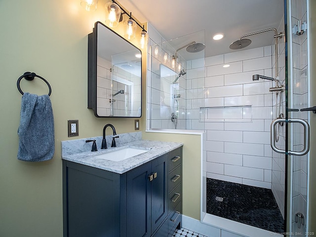 481 Gaylord Mountain Rd, Hamden, CT 06518 - full bath with a tile shower and vanity