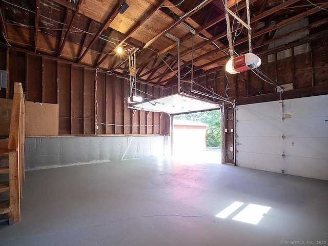 481 Gaylord Mountain Rd, Hamden, CT 06518 - garage featuring a garage door opener