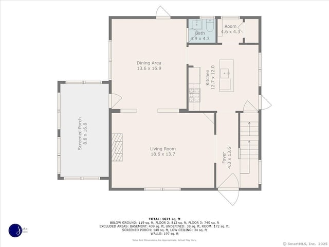 146 Summit St, Manchester, CT 06040 - view of home floor plan