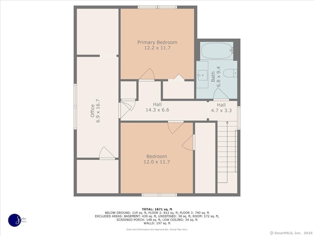 146 Summit St, Manchester, CT 06040 - view of floor plan / room layout
