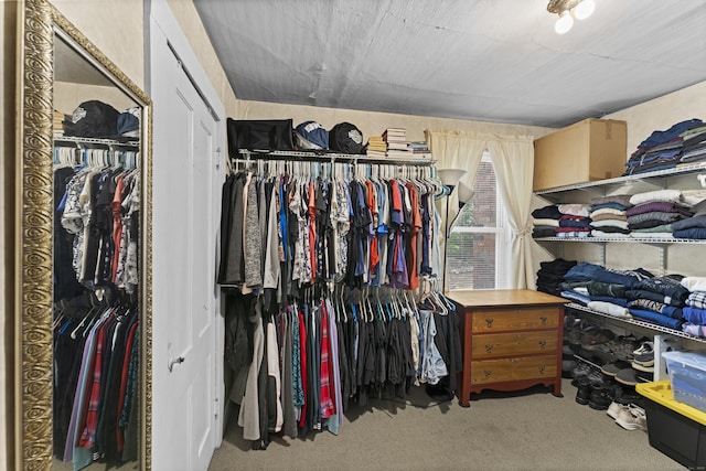 285 E St, Stafford, CT 06076 - walk in closet featuring carpet flooring