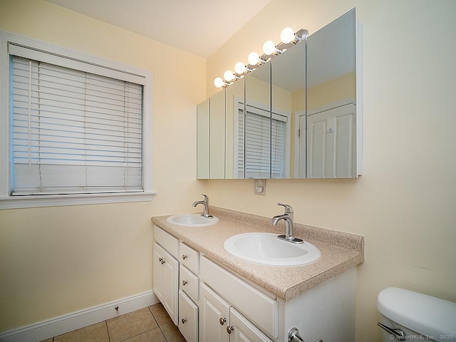 128 Briar Ln Unit 128, Norwich, CT 06360 - full bathroom with double vanity and tile patterned floors