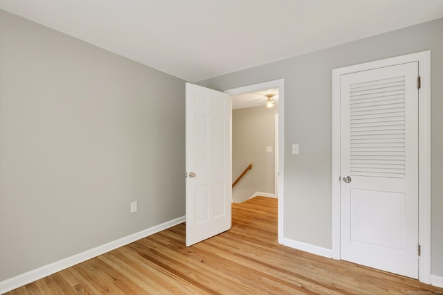 29 Bradford Dr, Windsor, CT 06095 - unfurnished bedroom with baseboards and light wood-type flooring
