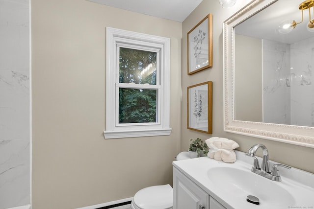 29 Bradford Dr, Windsor, CT 06095 - full bath with vanity and a marble finish shower