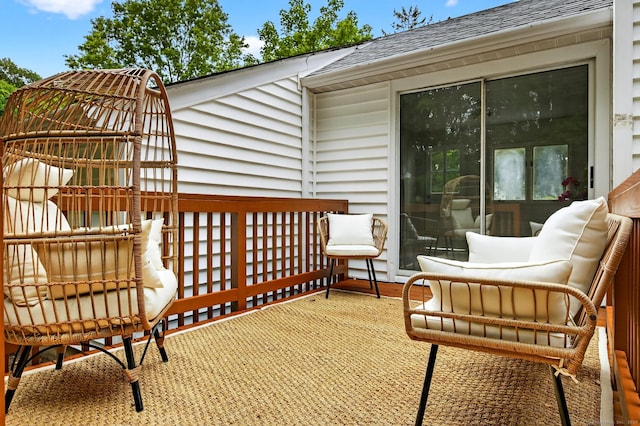 29 Bradford Dr, Windsor, CT 06095 - view of wooden terrace