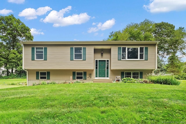 44 Brindlewood Path, Colchester, CT 06415 - bi-level home featuring a front yard and entry steps