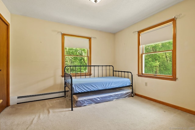 44 Brindlewood Path, Colchester, CT 06415 - bedroom featuring carpet floors and baseboard heating