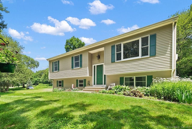 44 Brindlewood Path, Colchester, CT 06415 - split foyer home featuring a front lawn