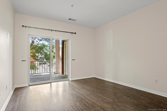 25 Adams Ave Unit 103, Stamford, CT 06902 - spare room featuring dark wood finished floors and baseboards