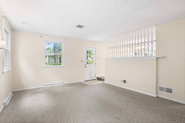 253 Simsbury Rd, West Hartford, CT 06117 - carpeted spare room featuring a baseboard radiator