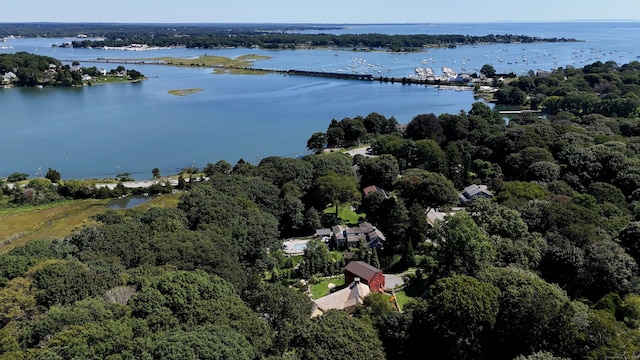 44 Brook St, Groton, CT 06340 - aerial view of a nearby body of water
