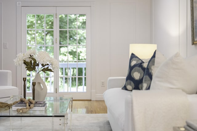 70 Fitch Ln, New Canaan, CT 06840 - bedroom featuring multiple windows and wood finished floors