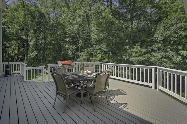 70 Fitch Ln, New Canaan, CT 06840 - deck with outdoor dining space