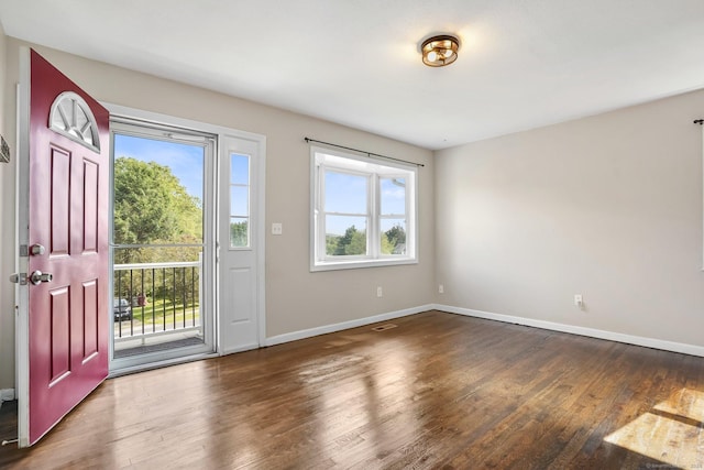 8 Rain Dance Cir, Naugatuck, CT 06770 - foyer featuring plenty of natural light and hardwood / wood-style floors