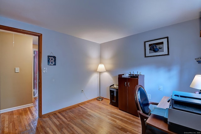 16 Kenwood Rd, Meriden, CT 06450 - office area with wood finished floors and baseboards