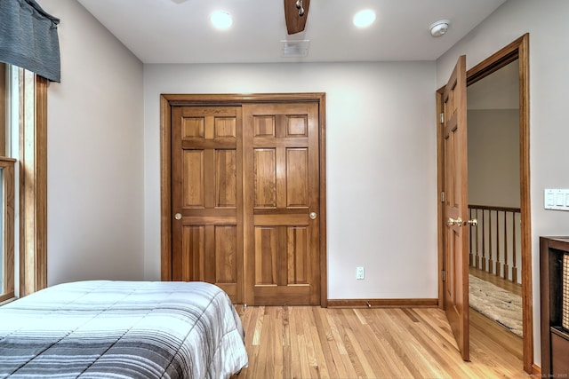 330 Webb Cir, Monroe, CT 06468 - bedroom featuring light wood-style floors and recessed lighting