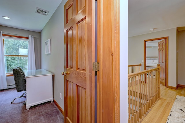 330 Webb Cir, Monroe, CT 06468 - office area featuring light wood finished floors and recessed lighting