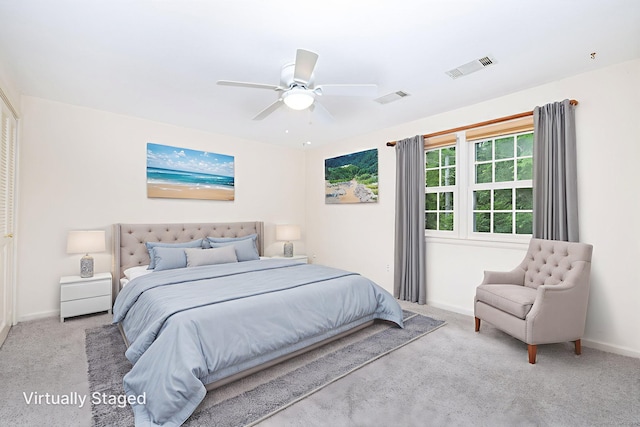 1 Boulder Rd Unit 1, Colchester, CT 06415 - carpeted bedroom with baseboards and ceiling fan