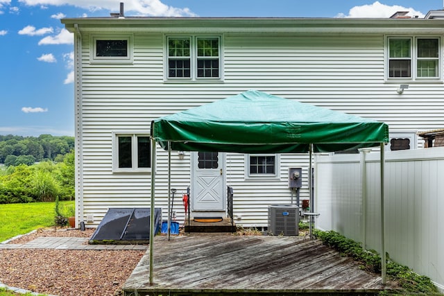 1 Boulder Rd Unit 1, Colchester, CT 06415 - back of property featuring a deck