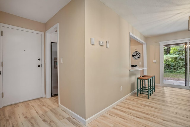 499 Heritage Vlg Unit B, Southbury, CT 06488 - entrance foyer featuring light wood finished floors